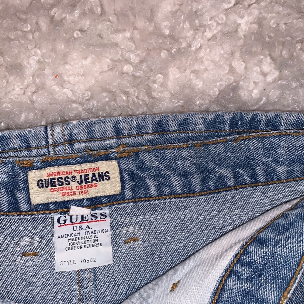 EUC Vintage GUESS Denim Skirt - Picture 12 of 12